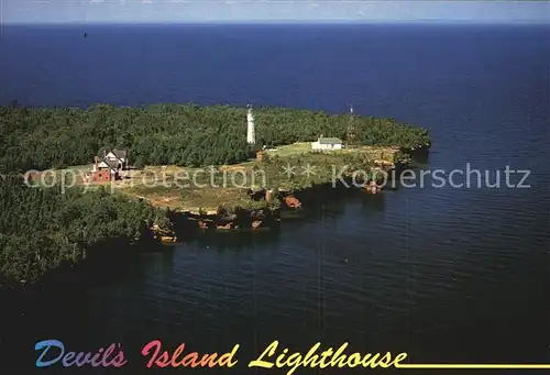 La Pointe Devils Island Lighthouse Apostel Islands Kat. La Pointe