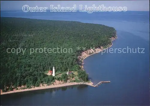 La Pointe Outer Island Lighthouse Apostel Islands Kat. La Pointe