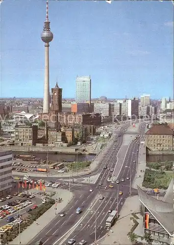 Berlin City mit Fernsehturm Kat. Berlin