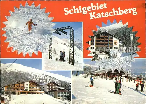 Katschberg Skilifte Hallenbad Skiabfahrtn St Michael Kat. Rennweg am Katschberg