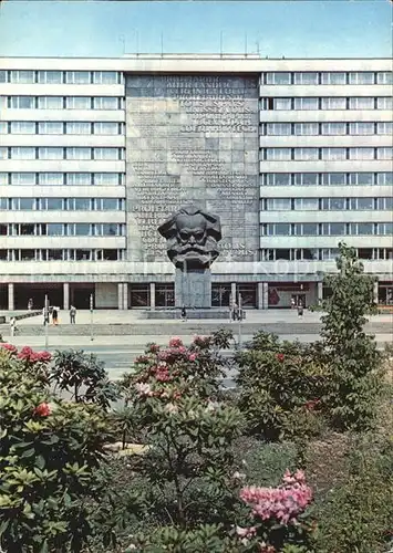 Karl Marx Stadt Karl Marx Monument Kat. Chemnitz