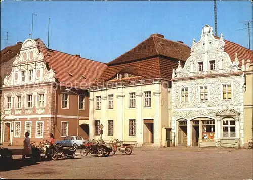 Luckau Niederlausitz Am Markt Kat. Luckau Niederlausitz