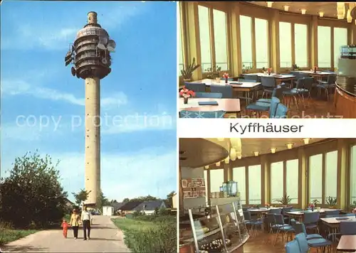 Kyffhaeuser Fernsehturm auf dem Kulpenberg Kat. Bad Frankenhausen
