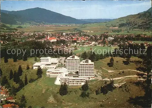 Oberammergau Rheuma Klinik Fliegeraufnahme Kat. Oberammergau