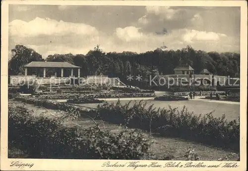 Leipzig Richard Wagner Hain Pavillon  Kat. Leipzig