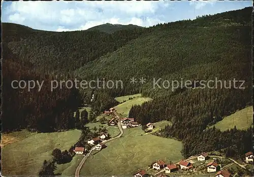 Bodenmais Hotel Waldhaus Fliegeraufnahme Kat. Bodenmais