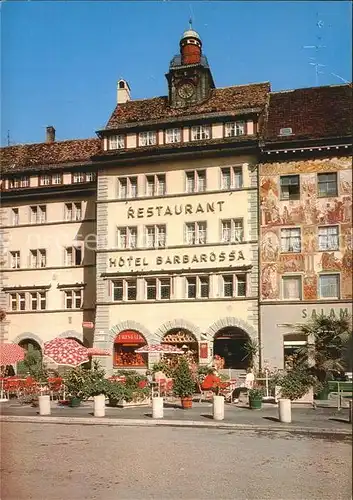 Konstanz Bodensee Historisches Hotel Barbarossa Kat. Konstanz