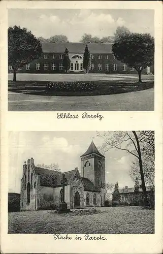 Paretz Schloss und Kirche Restaurant Gotisches Haus Kat. Ketzin