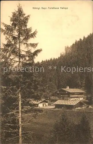 Valepp Forsthaus Kat. Schliersee