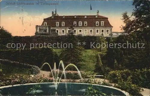 Zschopautal Schloss Lichtenwalde Kat. Zschopau