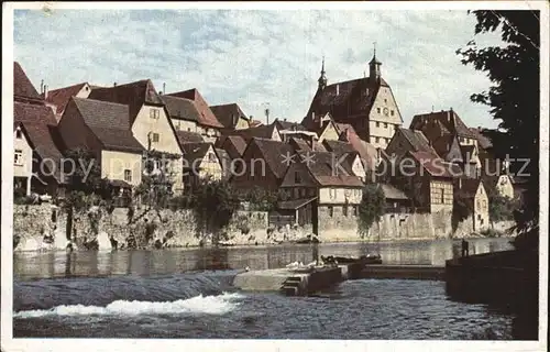 Schwaebisch Hall Partie am Fluss Kat. Schwaebisch Hall