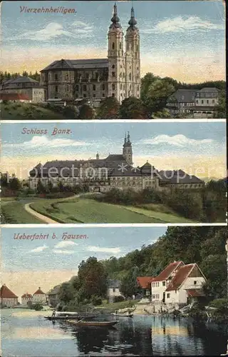 Vierzehnheiligen Schloss Banz ueberfahrt bei Hausen Kat. Bad Staffelstein