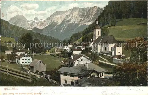 Ramsau Berchtesgaden  Kat. Ramsau b.Berchtesgaden