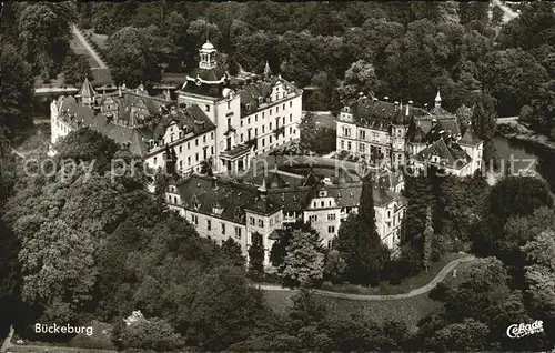 Bueckeburg Fliegeraufnahme Burg Schloss Kat. Bueckeburg