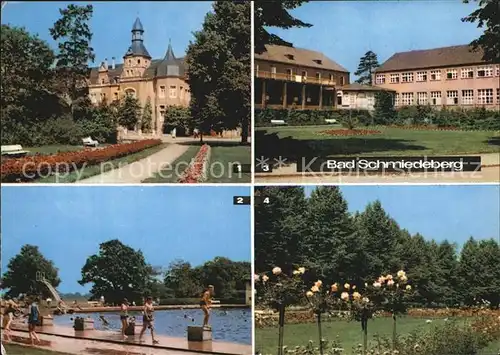 Bad Schmiedeberg Kurhaus Freibad Eisenmoorbad Sonnenpark Kat. Bad Schmiedeberg Duebener Heide