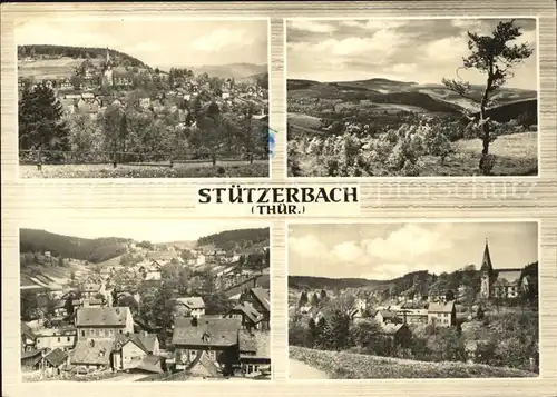 Stuetzerbach Panorama Ortsansichten Kat. Stuetzerbach