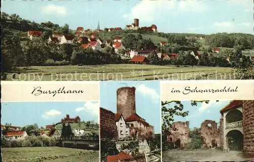 Burgthann Turm Panorama Kat. Burgthann