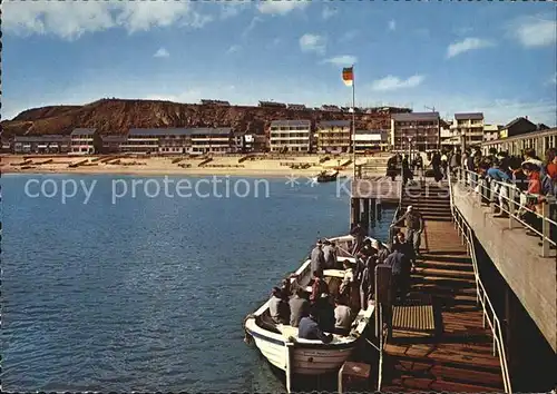 Helgoland Landungsbruecke Kat. Helgoland