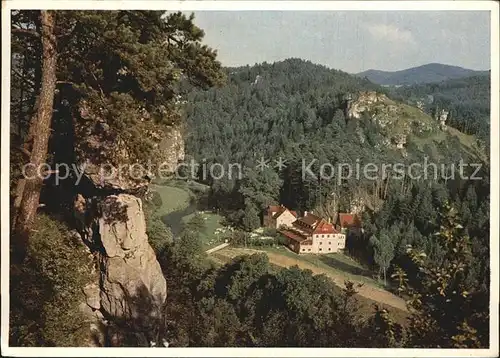 Waischenfeld Gasthaus Pulvermuehle Kat. Waischenfeld