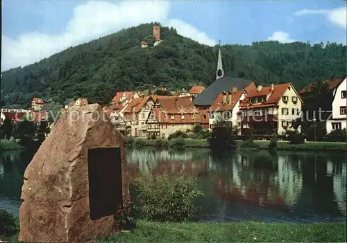 Bad Liebenzell Stadtsee Burg Kat. Bad Liebenzell