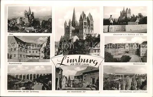 Limburg Lahn Marienschule Jugendherberge Dom  Kat. Limburg a.d. Lahn