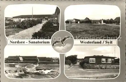 Westerland Sylt Nordsee Sanatorium Kat. Westerland