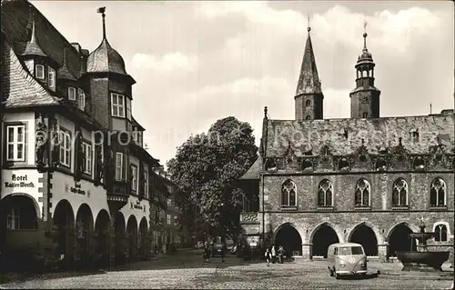Goslar Rathaus Marktkirche Kaiserworth Kat. Goslar