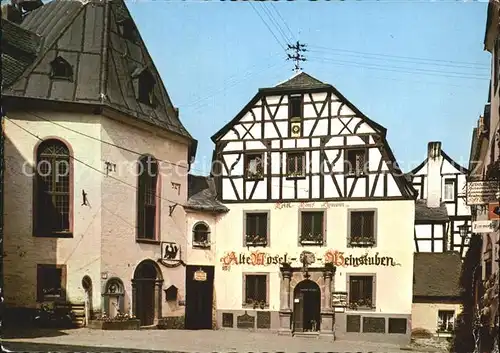 Beilstein Mosel Alte Mosel Weinstuben Kat. Beilstein