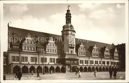 Leipzig Altes Rathaus Kat. Leipzig