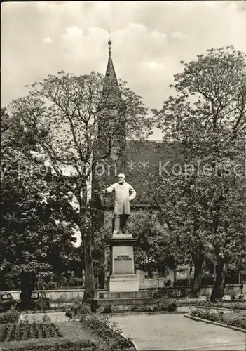 Delitzsch Dr Hermann Schulze Delitzsch Denkmal Kat. Delitzsch