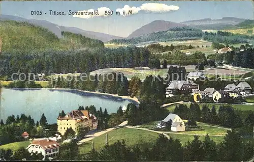 Titisee Schwarzwald Ansicht  Kat. Titisee Neustadt