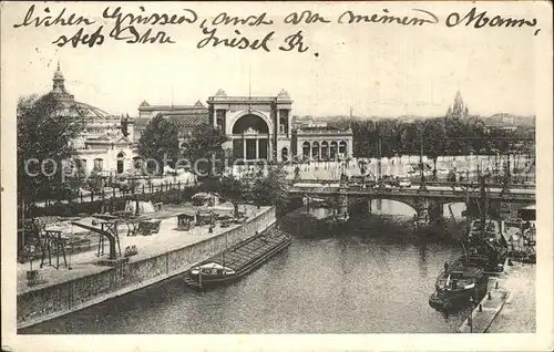 Berlin Moltkebruecke Lehrter Bahnhof Kat. Berlin