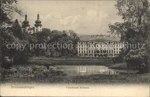 Donaueschingen Schloss Kat. Donaueschingen