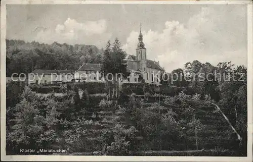 Mariabuchen Kloster Gaststaette Waldrast Lohr Kat. Lohr Main