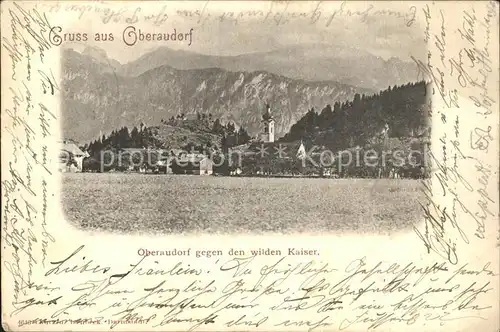Oberaudorf Wilder Kaiser Kat. Oberaudorf