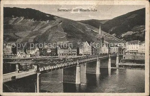 Bernkastel Kues Moselbruecke Kat. Bernkastel Kues