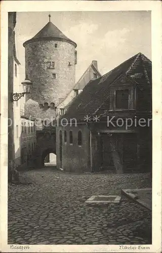 Bautzen Nikolai Turm Kat. Bautzen