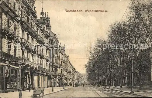 Wiesbaden Wilhelmstrasse Kat. Wiesbaden