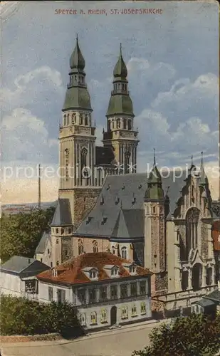 Speyer Rhein Sankt Josefkirche Kat. Speyer