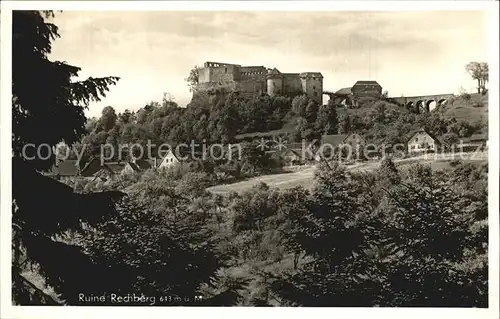 Rechberg Schwaebisch Gmuend Ruine Kat. Schwaebisch Gmuend