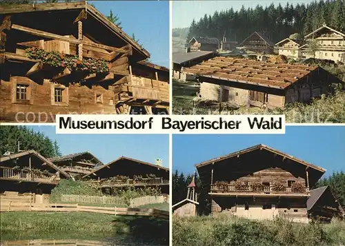 Tittling Museumsdorf Bayerischer Wald Kat. Tittling