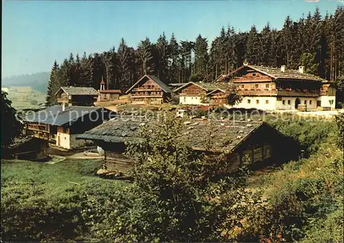 Tittling Museumsdorf Bayerischer Wald Ferienhotel Dreiburgensee Kat. Tittling