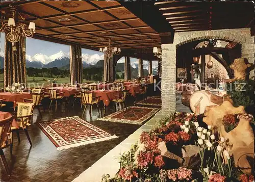 Sonthofen Oberallgaeu Sonnenalp Gaststaette Restaurant Alpen Moor und Kneippbad Kat. Sonthofen