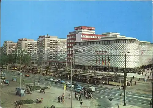 Leipzig Warenhaus Konsument am Bruehl Messestadt Kat. Leipzig