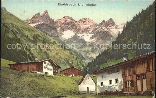 Einoedsbach  Kat. Oberstdorf