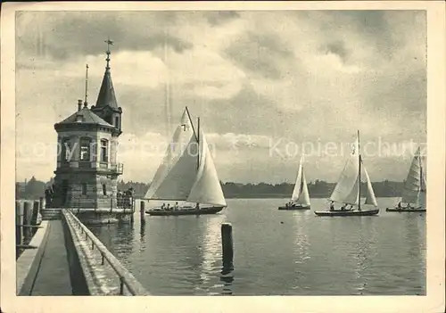 Konstanz Bodensee Hafen Kat. Konstanz