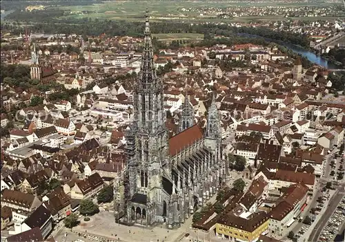 Ulm Donau Hoechste Kirche der Welt Kat. Ulm