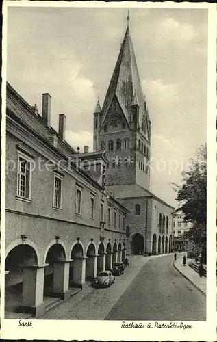 Soest Arnsberg Rathaus Patrokli Dom 