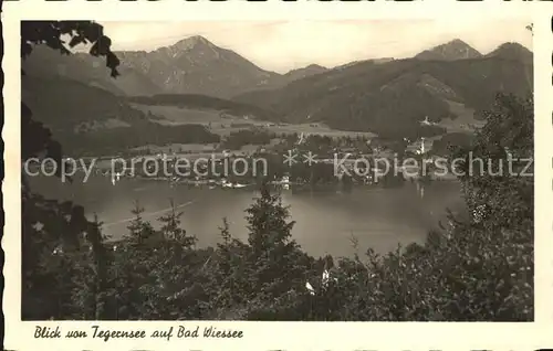 Bad Wiessee Tegernsee Panorama