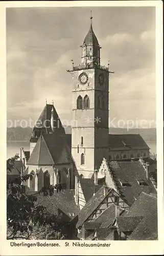 ueberlingen Bodensee St Nikolausmuenster Kat. ueberlingen